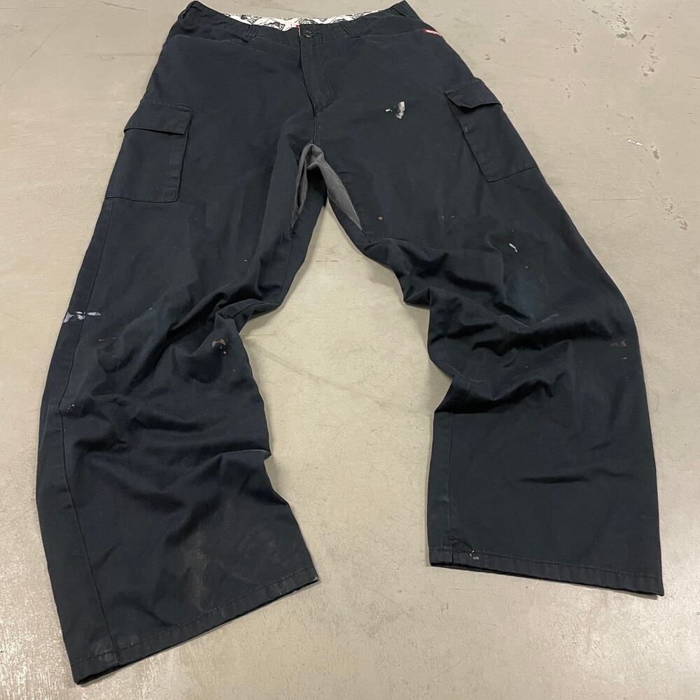 vintage Y2K paint splatter element cargo pants 34x30